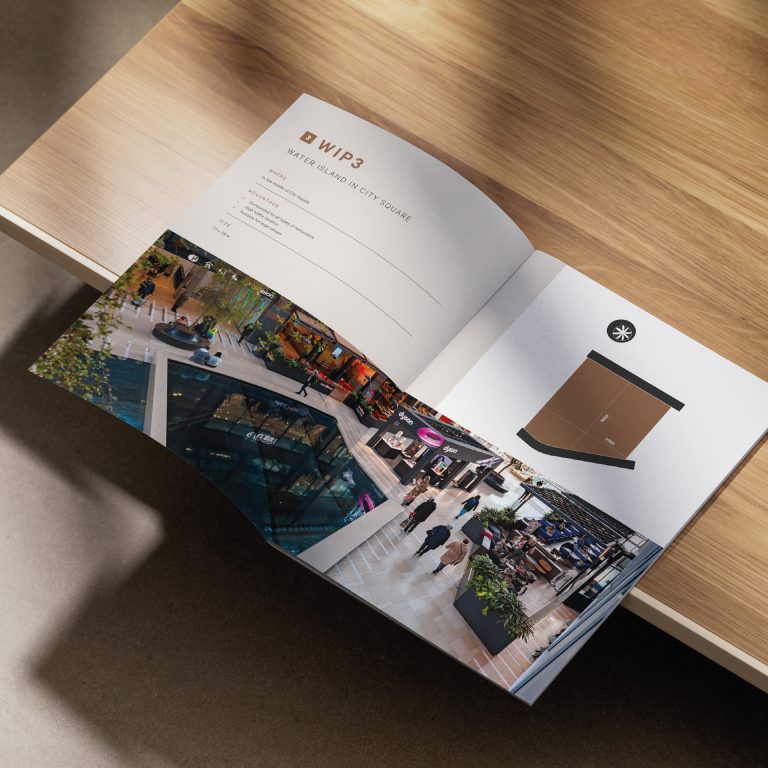 Brochures ontwerpen en drukken Hoog Catharijne deSIGN Branding
