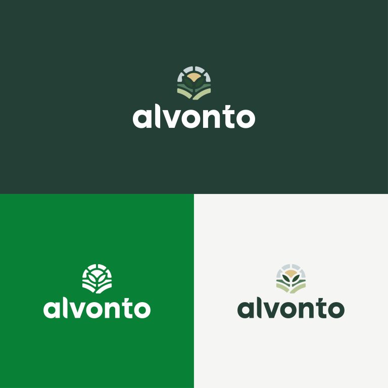 Logo ontwerp agrarische sector Alvonto deSIGN Branding