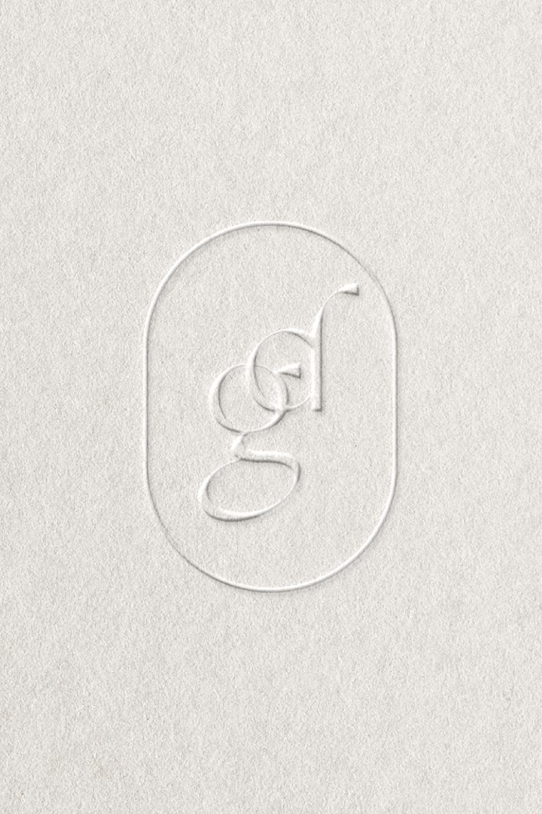 Elegant logo ontwerp Giulia Donna deSIGN Branding