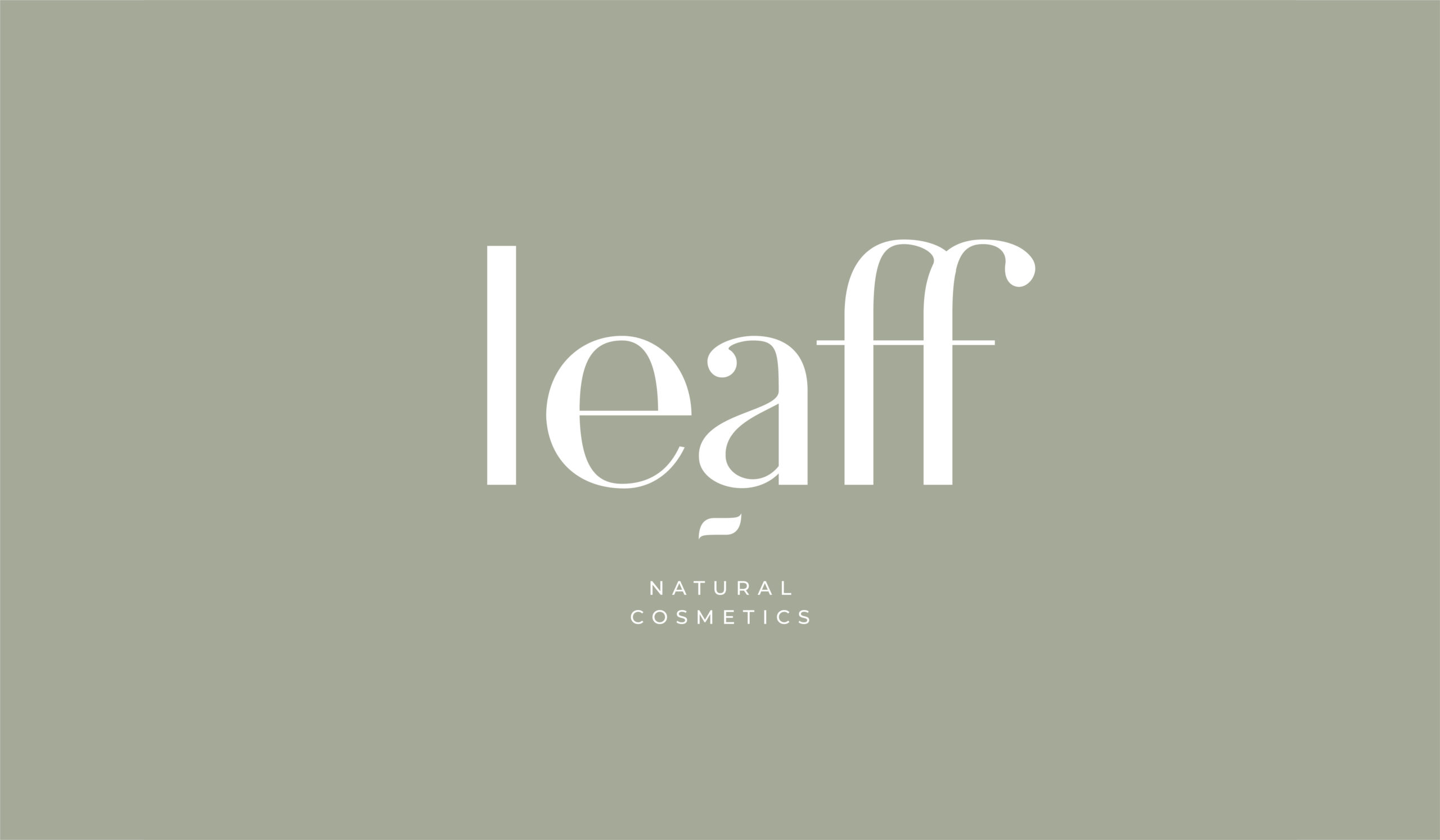 Leaff - logo design branding